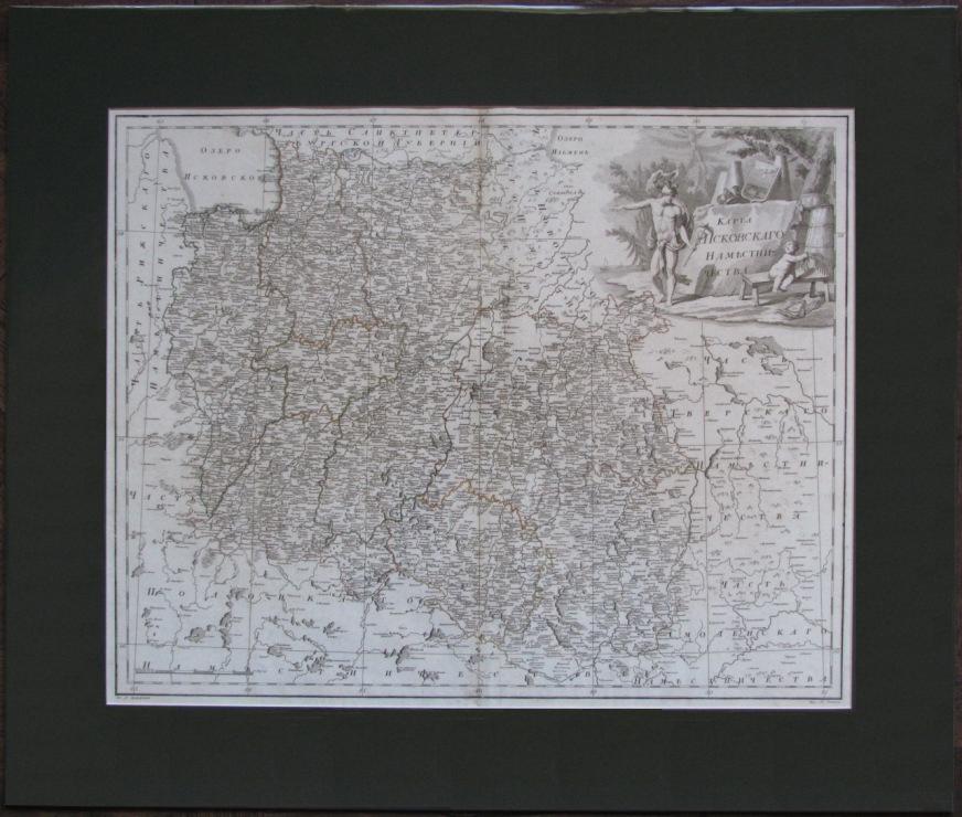 Карта уфимского наместничества 1786