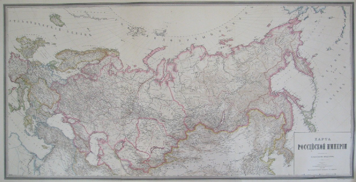 Карта 1816 года