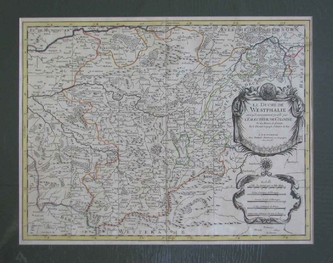 Карта европы 1750