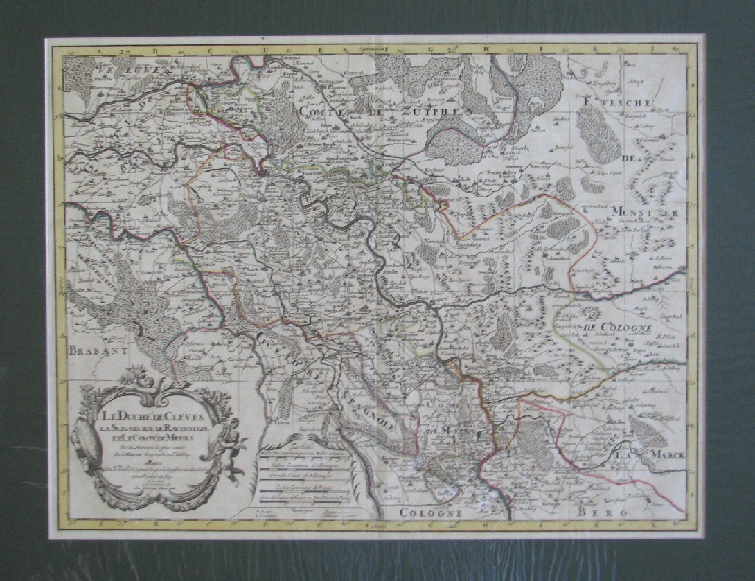 Карта европы 1750