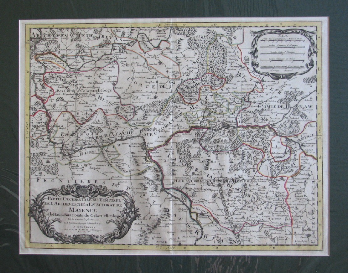Карта европы 1750